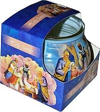 Духи, Парфюмерия, косметика Свеча в стеклянном покрытии - Admit Candle In Glass Cover Holy Family