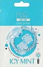 Парфумерія, косметика Кріо-маска для обличчя - Beauty Derm Icy Mint