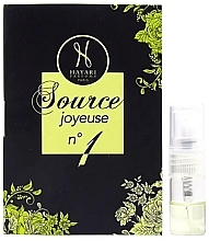 Духи, Парфюмерия, косметика Hayari Source Joyeuse №1 - Туалетная вода (пробник)