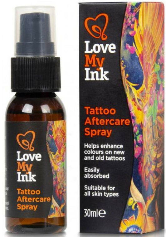 Спрей для догляду за тату - Love My Ink Tattoo Aftercare Spray — фото N1