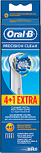 Парфумерія, косметика Змінні насадки для електричної зубної щітки, 4 + 1 шт. - Oral-B Precision Clean