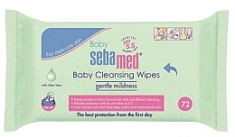 Духи, Парфюмерия, косметика Детские влажные салфетки с алоэ вера - Sebamed Baby Cleansing Wipes with Aloe Vera