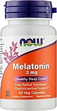Мелатонін від безсоння, 3 мг - Now Foods Melatonin — фото N1