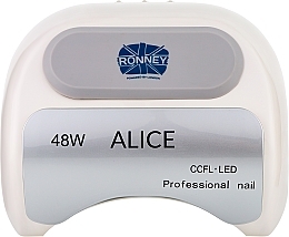 Парфумерія, косметика Лампа CCFL+LED, біла - Ronney Profesional Alice Nail CCFL+LED 48w (GY-LCL-015D) Lamp