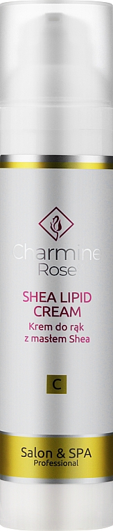 Крем для рук с маслом ши - Charmine Rose Salon & SPA Professional Shea Lipid Cream — фото N1