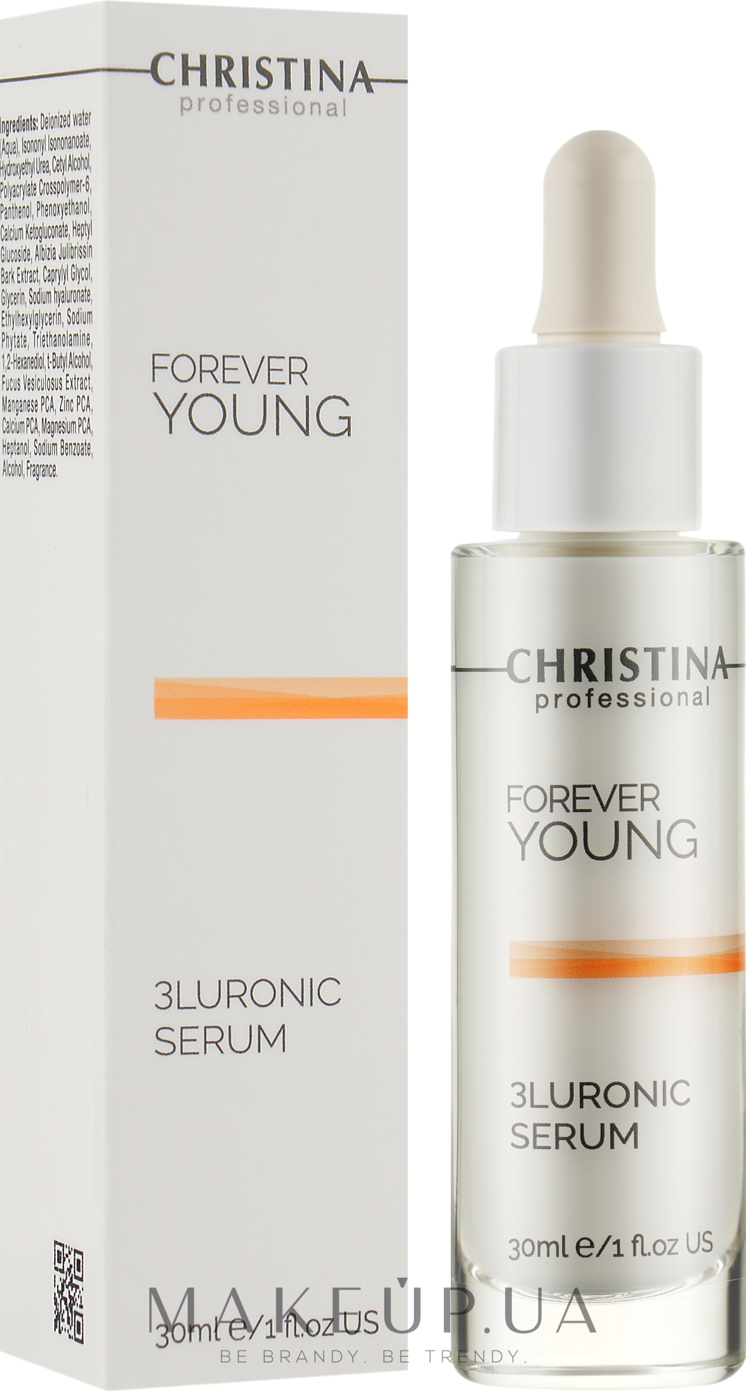3-гиалуроновая сыворотка для лица - Christina Forever Young 3Luronic Serum — фото 30ml