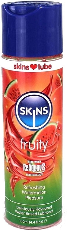 Гель-змазка "Кавун" - Skins Lube Fruity Watermelon Lubricant — фото N1