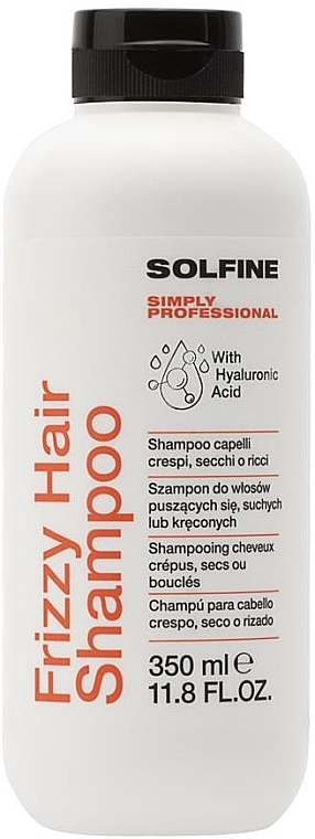 Шампунь для в'юнкого волосся - Solfine Frizzy Hair Shampoo — фото N1