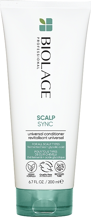 Универсальный кондиционер для всех типов кожи головы и волос - Biolage Scalp Sync Universal Conditioner — фото N1