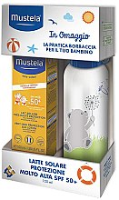 Парфумерія, косметика Набір - Mustela Bebe (sun/cr/100ml + bottle/1pcs)