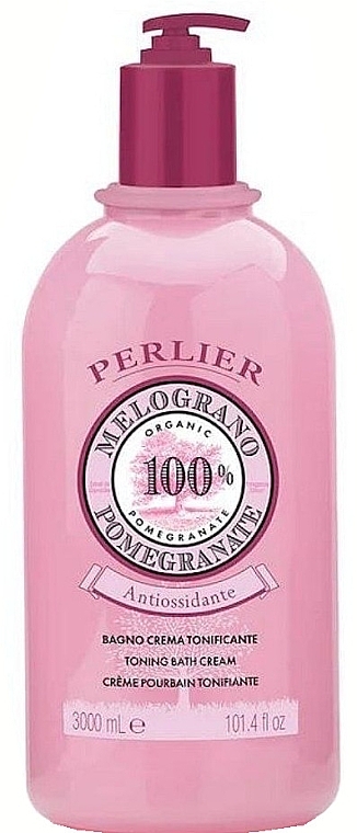 Крем-пена для ванны с экстрактом граната - Perlier Melograno Pomegranate Toning Bath Cream — фото N1