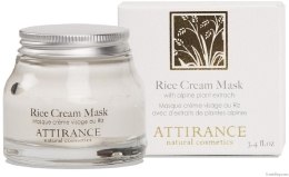 Парфумерія, косметика УЦІНКА Кремоподібна рисова маска для обличчя - Attirance Rice Cream Mask *