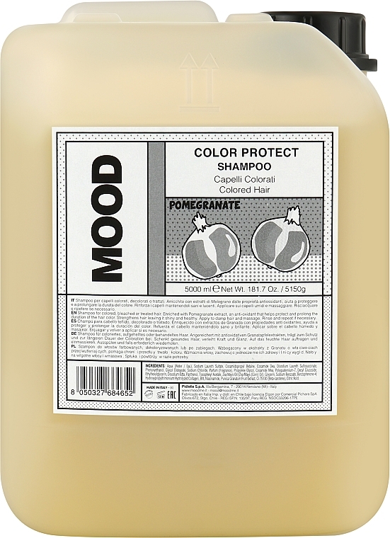 Шампунь для фарбованого й хімічно обробленого волосся - Mood Color Protect Shampoo — фото N5