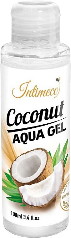 Гель-смазка на водной основе "Кокос" - Intimeco Coconut Aqua Gel — фото N1