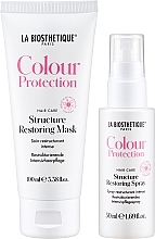 Набор - La Biosthetique Colour Protection Structure Restoring Treatment (mask/100ml + spray/50ml) — фото N2