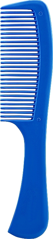 Расческа с ручкой, № 5227, синяя - Deni Carte — фото N1