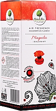 Парфумерія, косметика Освіжувач повітря, квітка "Магнолія і білі квіти" - Aroma & More Air Freshener