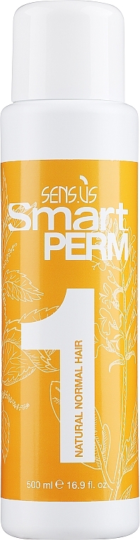 Засіб для хімічного завивання волосся - Sensus Smart Perm 1 Natural-Normal Hair — фото N1