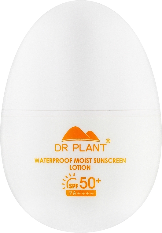 Сонцезахисний крем для обличчя - Dr. Plant Waterproof Moist Sunscreen Lotion SPF 50+ PA++++ — фото N1