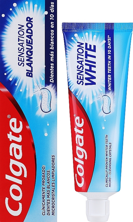 Зубна паста - Colgate Sensation White — фото N2