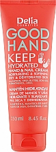 Парфумерія, косметика Крем для рук і нігтів "Зволожувальний" - Delia Cosmetics Good Hand Keep Hydrated Hand And Nail Cream