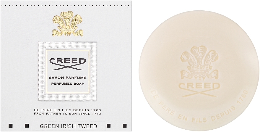 Creed Green Irish Tweed Soap - Парфумоване мило — фото N2