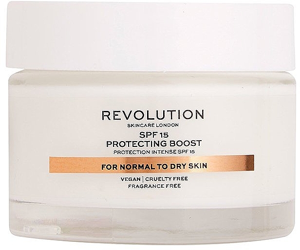 Крем для сухой и нормальной кожи - Revolution Skincare Moisturizing Cream SPF15 — фото N1