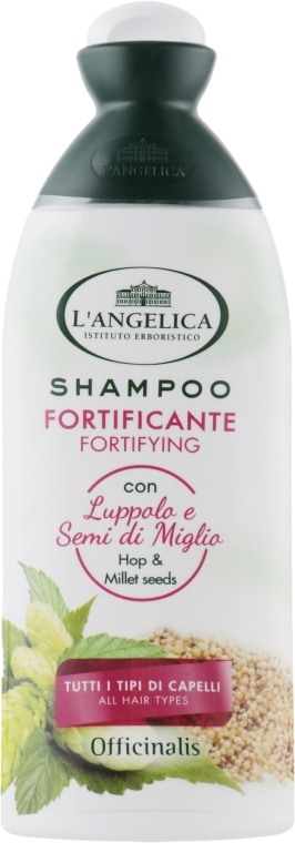 Зміцнювальний шампунь для всіх типів волосся - L'Angelica Officinalis Shampoo Fortyfing for All Types of Hair — фото N1