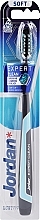 Духи, Парфюмерия, косметика Зубная щетка мягкая "Expert Clean", черно-голубая - Jordan Tandenborstel Expert Clean Soft