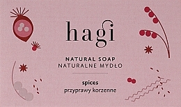 Натуральне мило з пряними спеціями - Hagi Soap — фото N1