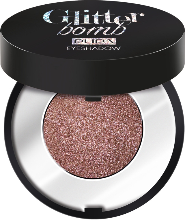 Тіні для повік "Екстримальний глітер" - Pupa Glitter Bomb Eyeshadow — фото N1