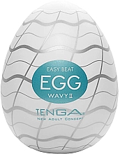 Одноразовый мастурбатор "Яйцо" - Tenga Egg Wavy ll — фото N1