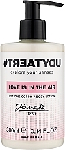 Духи, Парфюмерия, косметика Лосьон для тела - Janeke #Treatyou Love Is On The Air Body Lotion