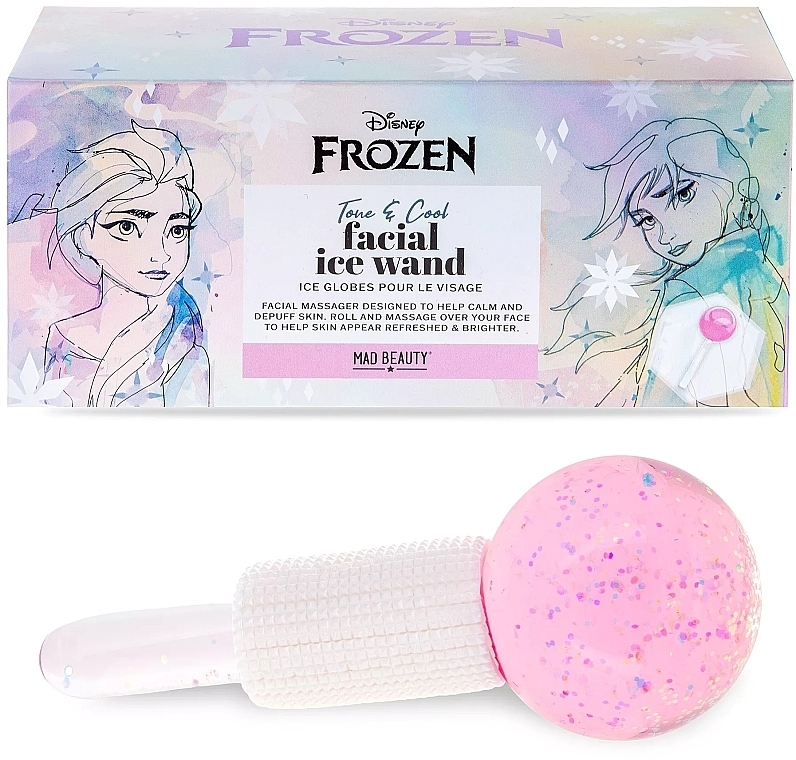 Охлаждающий шар для массажа лица - Mad Beauty Frozen Tone & Cool Facial Ice Wand — фото N1