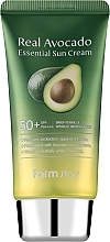 Духи, Парфюмерия, косметика Солнцезащитный крем для лица - FarmStay Essential Sun Cream Real Avocado SPF50+ 