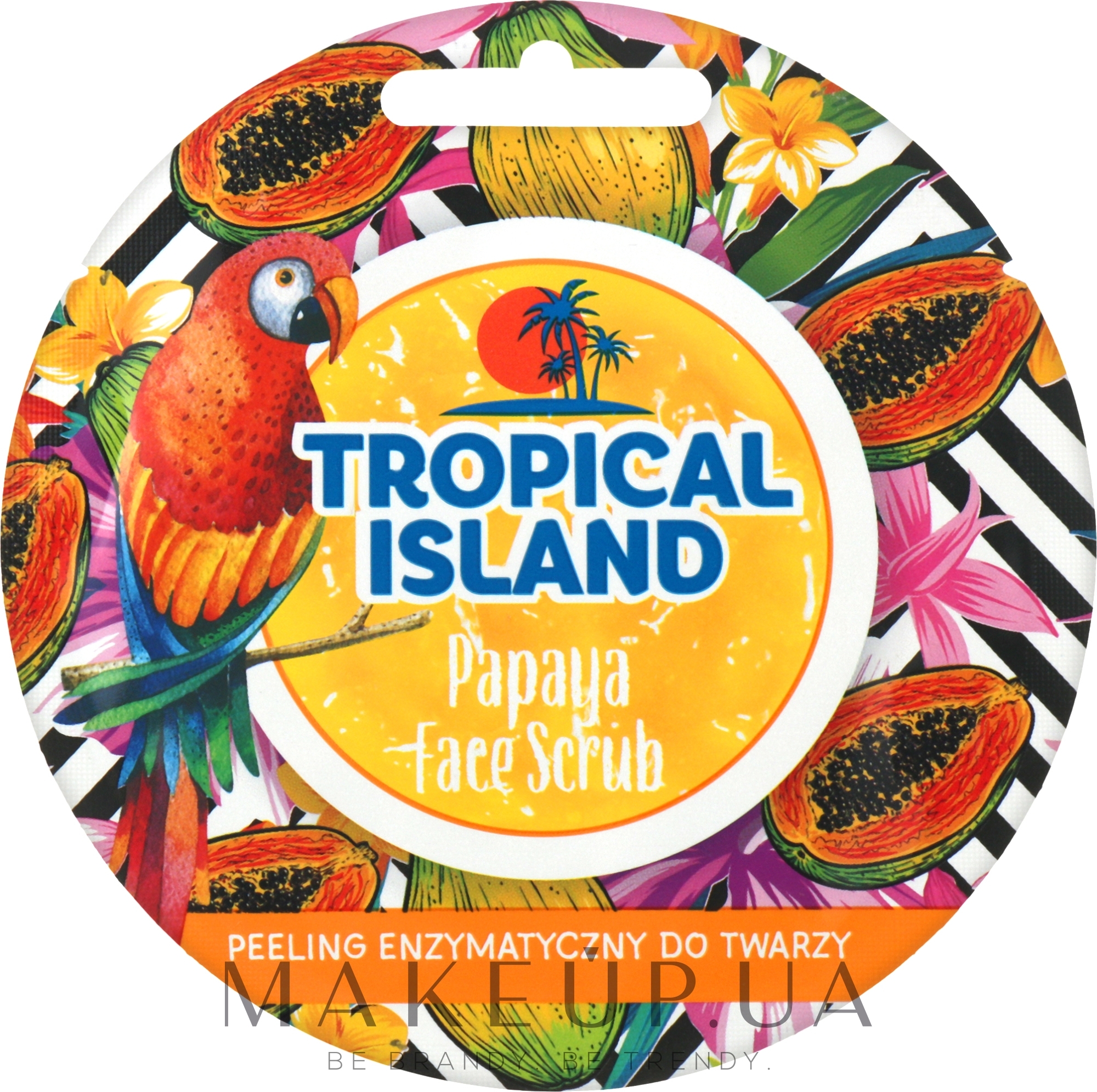 Скраб для обличчя "Папая" - Marion Tropical Island Papaya Face Scrub — фото 8g