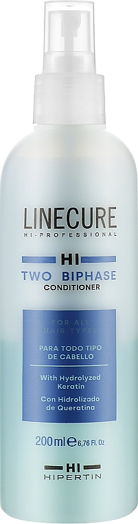 Двофазний кондиціонер для волосся - Hipertin Linecure Two Bi Phase Conditioner — фото N1
