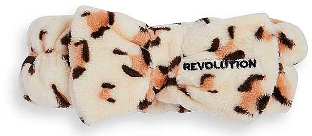 Косметическая повязка для волос с леопардовым принтом - Revolution Skincare Leopard Print Hair Band  — фото N2