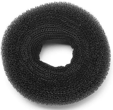 Резинка-шиньон для волос круглая 10211, 120 мм, Black - Kiepe — фото N1