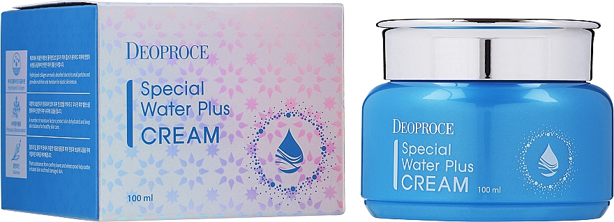 Увлажняющий крем для лица - Deoproce Special Water Plus Cream — фото N2