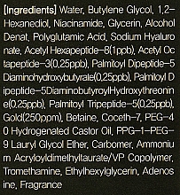 Ампульна сироватка для обличчя - FarmStay 24K Gold and Peptide Signature Ampoule — фото N4
