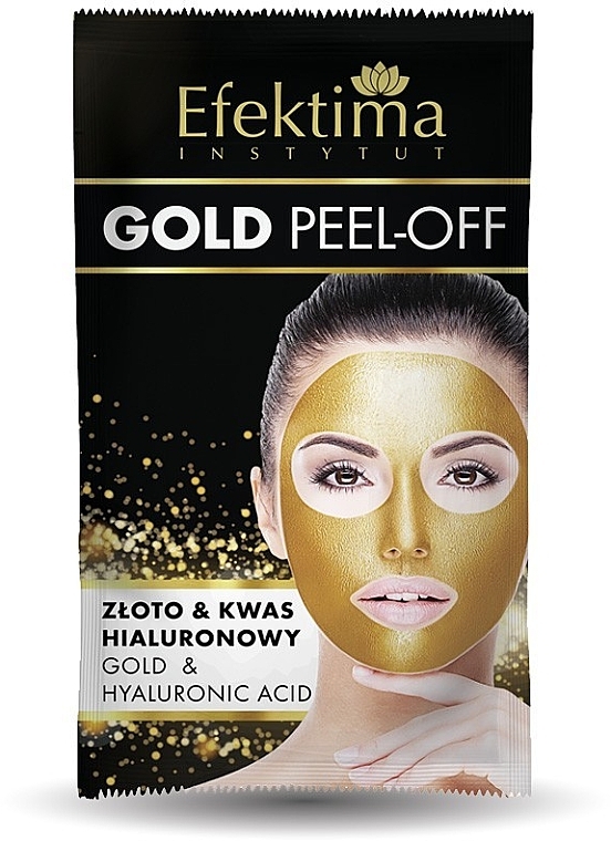 Маска-пілінг для обличчя - Efektima Instytut Gold Peel-Off Face Mask — фото N1