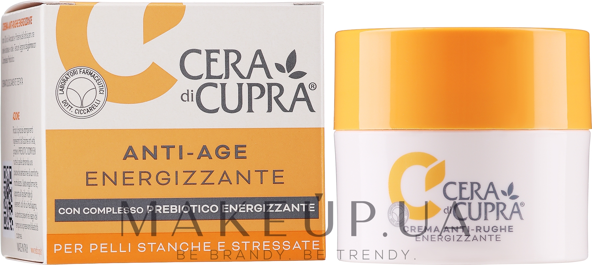 Денний крем проти зморщок - Cera di Cupra Anti-Age Energizzante Face Cream — фото 50ml