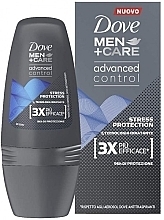 Парфумерія, косметика Дезодорант кульковий - Dove Men+Care Roll-on Deodorant Advanced Control Stress Protection