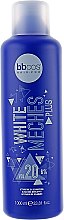 Окислювач для освітленння волосся 6% - BBcos White Meches Plus 20 Vol — фото N1