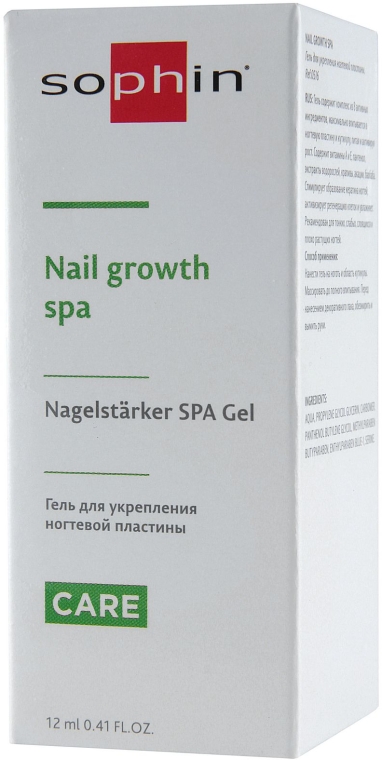 Гель для зміцнення нігтьової пластини - Sophin Nail Growth Spa — фото N3