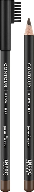 Карандаш для бровей - LN Pro Contour Brow Liner