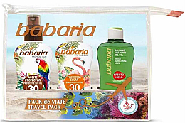 Духи, Парфюмерия, косметика Набор - Babaria Travel (balm/100ml + oil/100ml + lot/100ml)