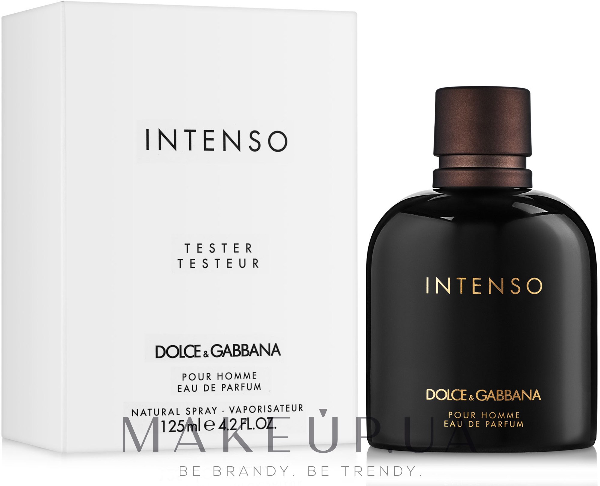 Dolce & Gabbana Intenso - Парфюмированная вода (тестер с крышечкой) — фото 125ml