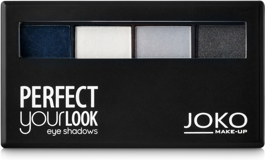 Тени для век четырехцветные - Joko Perfect Your Look Quattro Eye Shadows New